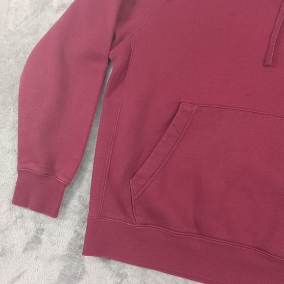 Nike Men's Burgundy Pullover Hoodie Size Large - Picture 7 of 13